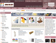 Tablet Screenshot of china-finearts.com